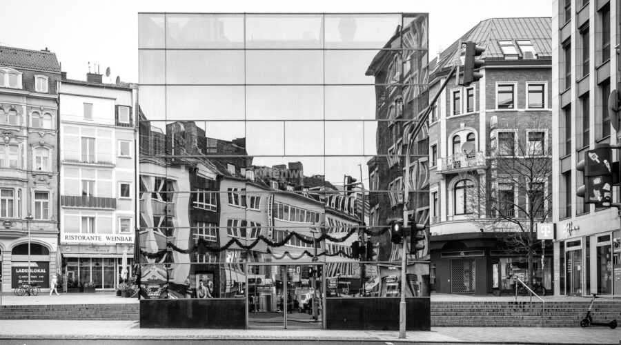 Glaskubus Aachen Fotograf