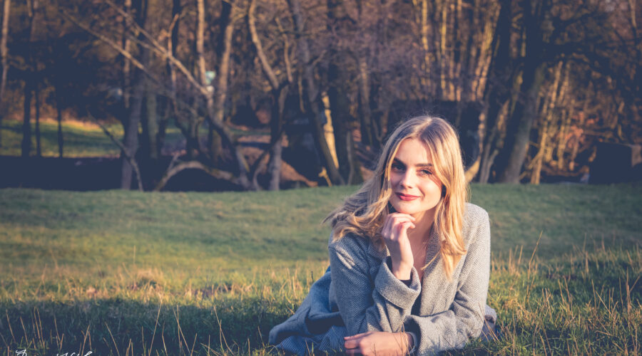 Model Shooting im Wald