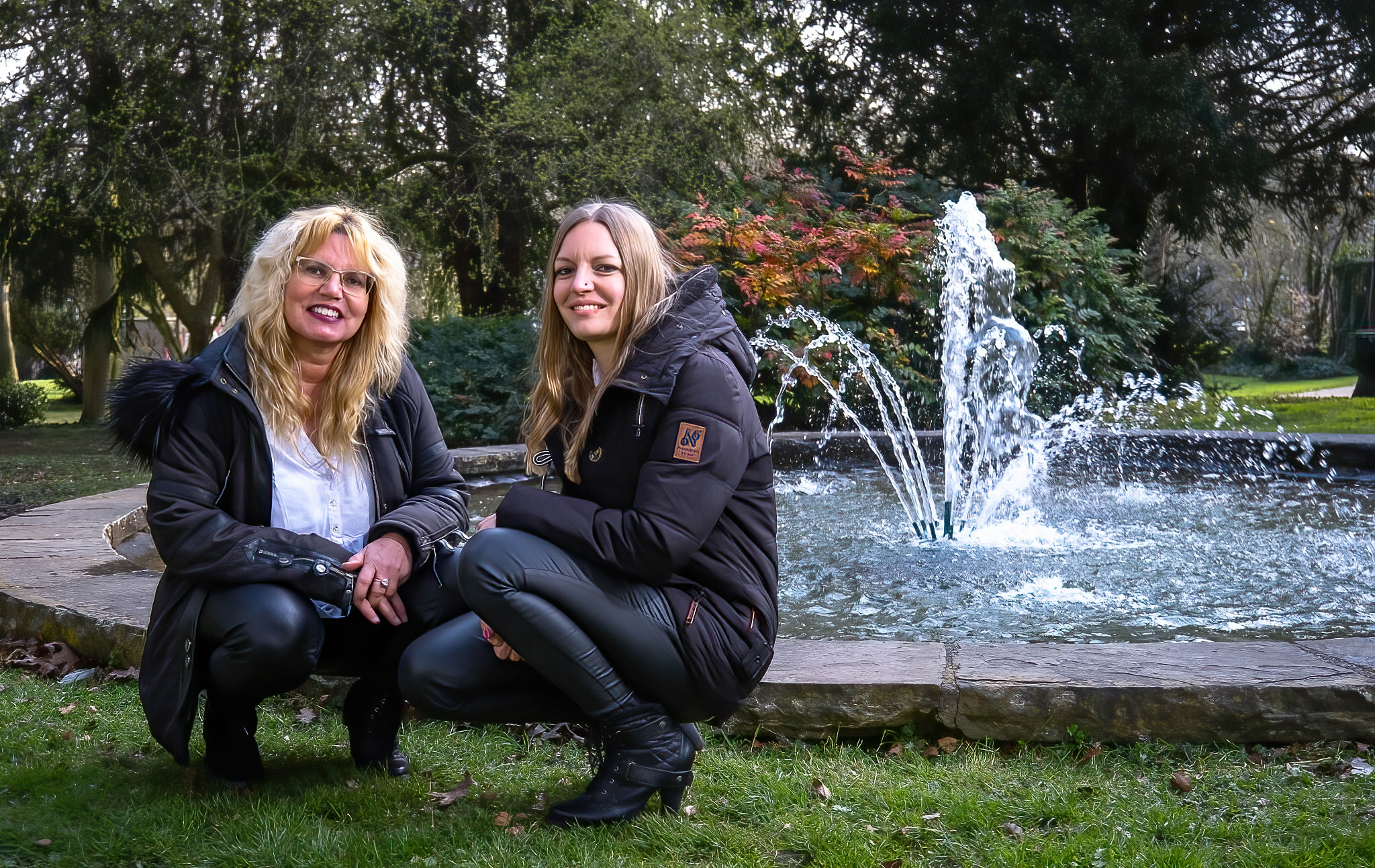 Familienbilder im Park Aachen