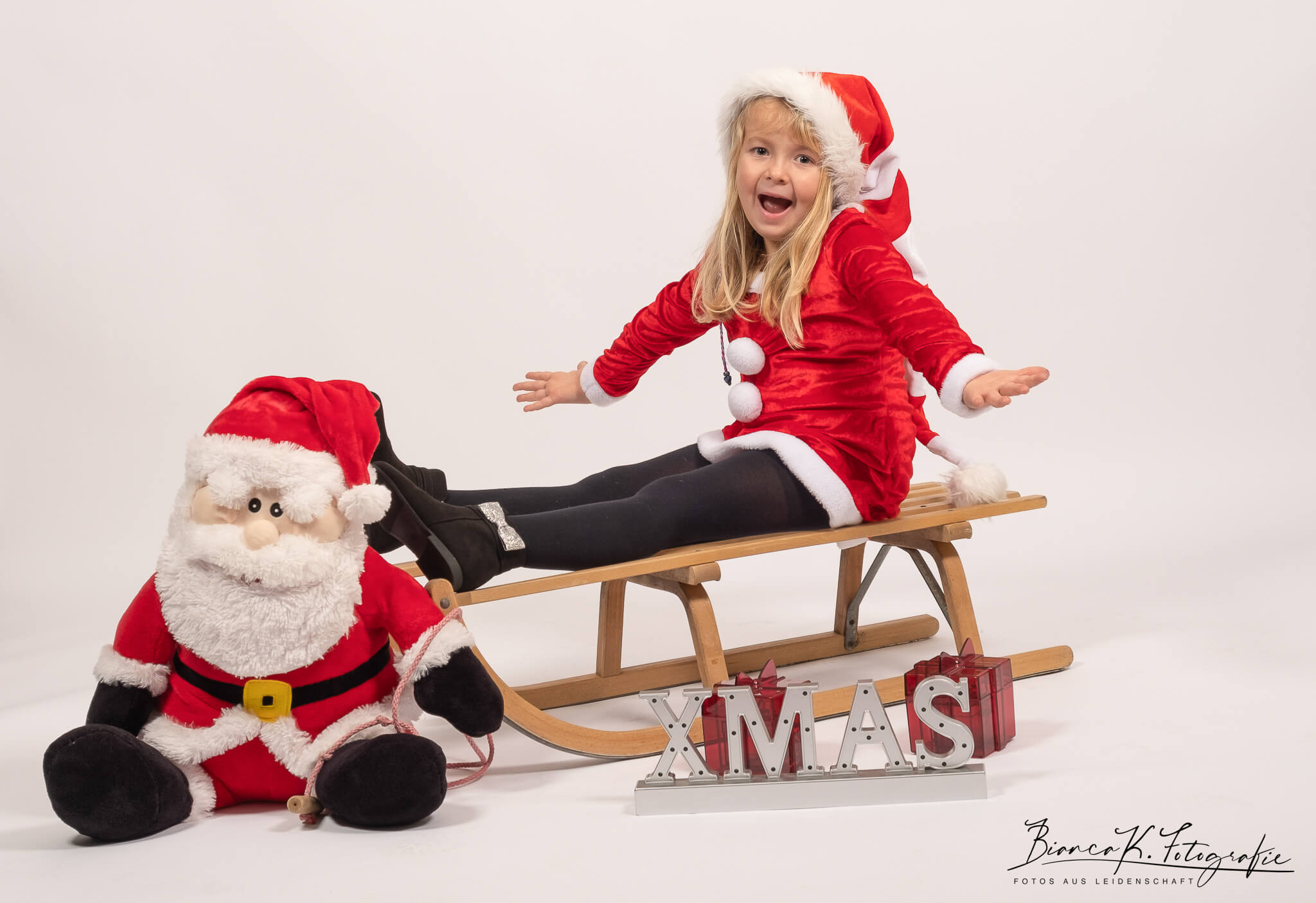 weihnachtsshooting im studio