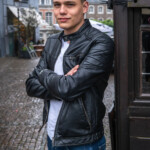 Model Fotografie am Postwagen in Aachen
