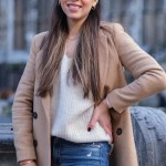 Model Street Fotografie mit blauer Jeans
