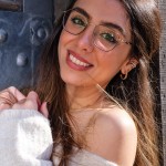 Model Street Fotografiemit Brille