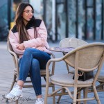 Model Street Fotografie am Eiscafe AAchen